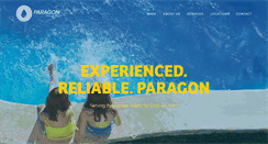 Desktop Screenshot of paragonpoolspa.com